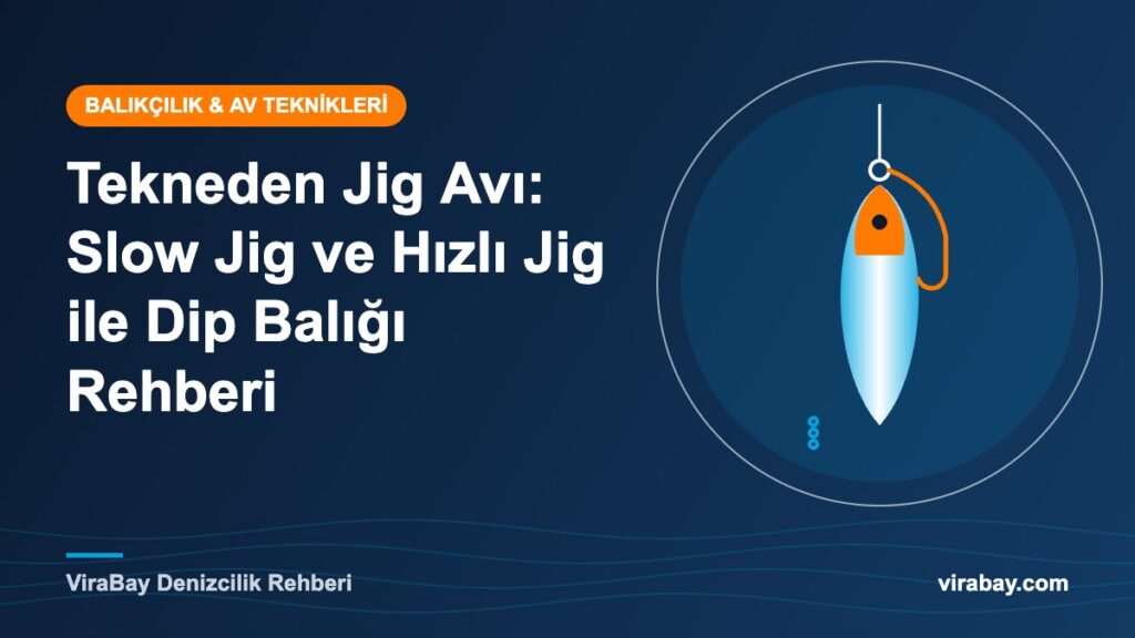 Tekneden jig avı için slow jig yemi ve takım - ViraBay rehber kapak görseli