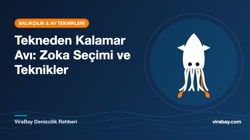 Tekneden kalamar avı ve zoka seçimi rehberi
