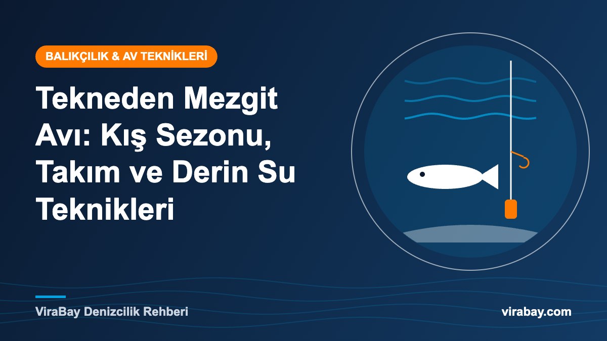 Tekneden Mezgit Avı: Kış Sezonu, Takım ve Derin Su Teknikleri
